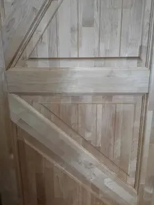 2021 عام جديد تصميم باب من الخشب الصلب البتولا خشبية الباب