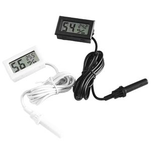 Higrômetro termômetro <span class=keywords><strong>digital</strong></span> com sonda higrômetro plástico personalizável para suporte OEM/ODM - Product Image 1