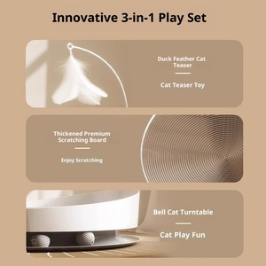 Juguete para Gatos con Forma <span class=keywords><strong>de</strong></span> Garra, Resistente al Desgaste y Ecológico, en Caja <span class=keywords><strong>de</strong></span> Plástico, para Todas las Estaciones - Product Image 2