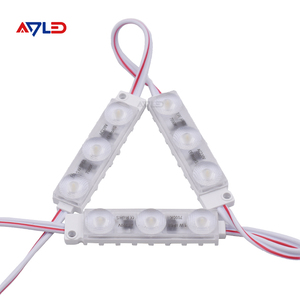 AC110V 220V SMD 2835 64*13MM 3LED 1W IP68 Cold White Warm White High Brightness LED Module for Led Sign <b>Billboard</b> - Product Image 1