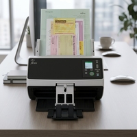 Scanner de documents FI-8190 A4 recto-verso 90ppm 180ipm CIS 600dpi USB 3.2 pour l'entrée de données au bureau