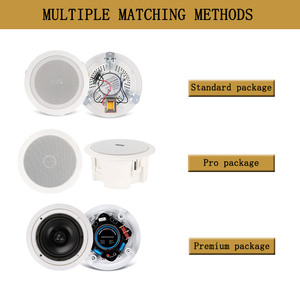 Sistema Audio Completo per Caffè/Ristoranti/Negozi, Amplificatore PA con Bluetooth/USB, Altoparlanti da Soffitto per Aree da 80 a 200 m² ㎡   Musica di sottofondo per interni - Product Image 4