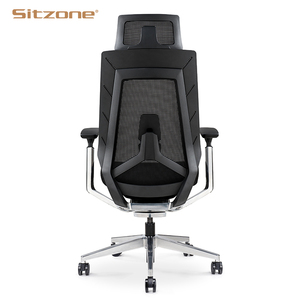 Chaises de bureau ergonomiques pivotantes noires <span class=keywords><strong>ENOVA</strong></span> en gros, chaise de bureau de direction inclinable, chaise ergonomique Sillas - Product Image 5