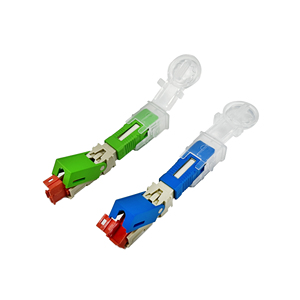 FTTH Metal V-groove Sc Apc Conector rápido Fibra óptica Sc Upc Conector rápido Telecomunicaciones - Product Image 1