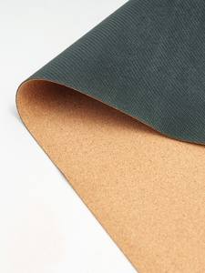 Tapete de Yoga de Corcho <span class=keywords><strong>y</strong></span> Caucho Natural de 1 mm, Delgado, Portátil, Plegable, 183 cm, 1.2 kg, Tapete de Viaje con Bolsa de Yoga, Tamaño Personalizado - Product Image 4