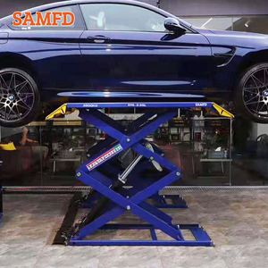 SAMFD 3.5 tonnes bas prix ultra mince palan pleine hauteur ciseaux voiture ascenseur - Product Image 4