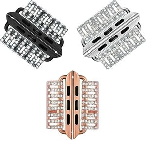 <span class=keywords><strong>Adaptateur</strong></span> de <span class=keywords><strong>bracelet</strong></span> de montre en diamant perlé de luxe à la mode 14mm 20mm 22mm 24mm pour connecteur de bande de strass <span class=keywords><strong>Apple</strong></span> <span class=keywords><strong>Watch</strong></span> - Product Image 1