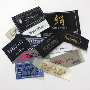 Custom Geweven Kleding Labels Naaien Tags Etiquetas Tejidas Para De Ropa Kledingstuk Merk Damast Geweven Label Voor Kleding - Product Image 5
