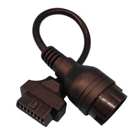 Best Quality 38 Pin to 16 Pin OBD1 to OBD2 Connect Cable Connector Adapter for MB Mercedes Car 38pin Obd Cable