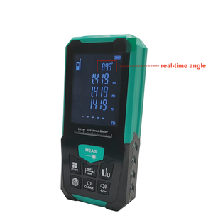 أداة قياس المسافة الرقمية في الأماكن المغلقة والهواء الطلق الدقة طويلة المدى ليزر أخضر - Product Image 2