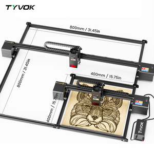 Tyvok Spider X1S 10W <span class=keywords><strong>mini</strong></span> xách tay máy khắc laser cho quy mô nhỏ cắt gỗ da giấy cao su hỗ trợ DXF định dạng - Product Image 6