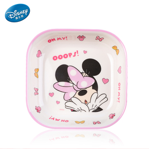 <span class=keywords><strong>Assiette</strong></span> à dîner et bol à fruits en mélamine pour enfants Disney Square Colorful Sustainable Training Baby Eating Cartoon - Product Image 3