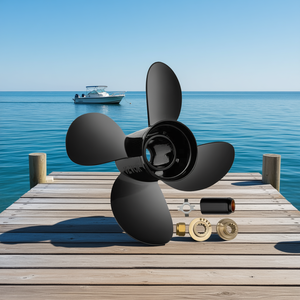 Hélice hors-bord à 4 pales 10,3 x 13 pour Mercury Mariner 25Hp Bigfoot Command Thrust 60Hp - Product Image 2