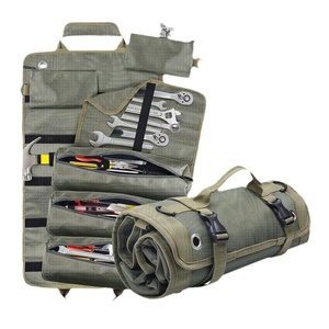 Custom Wholesale New Electrico Portable Back-slung <b>Roll</b> <b>Bag</b> With Detachable <b>Tool</b> Kit Multi-function Wear Armor Zipper Closure - Product Image 5