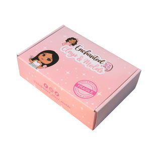 Boîtes postales d'expédition en carton ondulé recyclé personnalisées avec logo de personnages mignons imprimé <span class=keywords><strong>emballage</strong></span> <span class=keywords><strong>postal</strong></span> <span class=keywords><strong>pour</strong></span> l'<span class=keywords><strong>envoi</strong></span> de cadeaux - Product Image 5