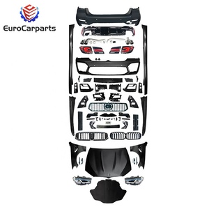 Pas besoin de couper ! Kit de carrosserie automobile pour BMW <span class=keywords><strong>Série</strong></span> 5 F10 F18 (2010-2017) – Amélioration vers le modèle G30 G38 LCI M5 (2021-2023) – Pièces de pare-chocs sans dommages - Product Image 2