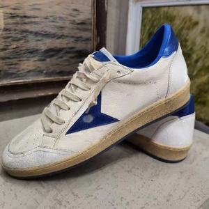 Chaussures rétro pour hommes et femmes, à lacets, respirantes, en cuir et mesh, style hip-hop, effet vieilli, confortables, baskets de marche - Product Image 6