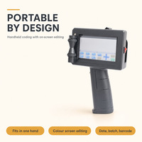 Imprimante jet d'encre numérique portable électrique 12,7 mm pour étiquettes, autocollants, codes QR, papier et carton
