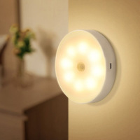 Lampe de nuit LED rechargeable Offre Spéciale contrôle de capteur d'induction de corps sans fil moderne pour les escaliers de chambre d'enfants