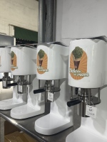 Machine à glace compacte et élégante pour fruits, lait, eau, maïs, spaghetti, capacité 420 ml, en acier inoxydable, pour petite entreprise