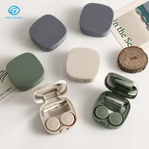 Fabriek Groothandel Contactlenzen Verpakking Ondersteuning Custom Bril Case Set Brilaccessoires Contactlens Case