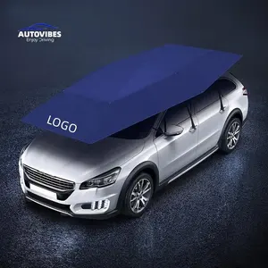 Custom Logo Tent Fully Semi Automatic Car Cover Retractable Automatic Retractable Car Covers Automatic Car Cover