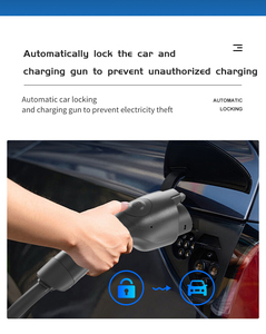 Pistolet de recharge pour véhicule électrique portable de 7 kilowatts et 32 ampères, longueur au choix, un bon assistant pour la recharge domestique - Product Image 5
