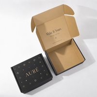 Boîtes d'expédition en carton ondulé personnalisées avec doublure en mousse pour vêtements, shampoings liquides, savons et produits de soin – Idéales pour l'affichage et l'envoi postal