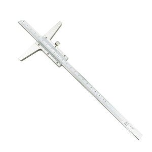 Guilin Vernier Depth Gauge 0-150mm 0.02mm <b>Precision</b> Stainless Steel Measurement <b>Tool</b> - Product Image 2