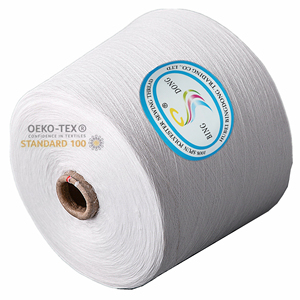 TFO High Tenacity Eco-Friendly 100% Spun <strong>Polyester</strong> <strong>Yarn</strong> Raw for Clothing Sewing Oeko-Tex Certified 25kg Package Knotless - Product Image 1