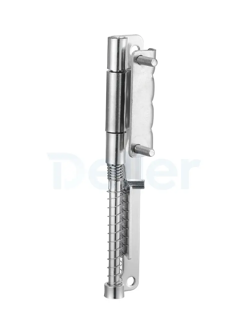 Stainless steel Retractable Door Removal Hinges Stainless Steel Bolt on Spring Loaded Trailer Gate Latch