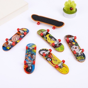 Custom Fingerboard Printing Graphics Promotional Alloy Gift 32/34mm Professional <b>Tech</b> Wood <b>Deck</b> Creative Mini Fingerboard Toys - Product Image 3