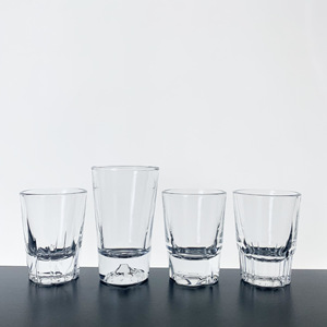 低送料低MOQ 1オンス/2オンスカスタムショットグラスロゴ付き厚底高品質ショットグラスカスタムロゴ - Product Image 6