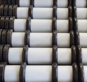 <span class=keywords><strong>Roller</strong></span> Penyangga Pengangkut Drum, Sabuk Pengembal Kekuatan Tinggi, <span class=keywords><strong>Roller</strong></span> Pengangkut Material, Pulley Karet, <span class=keywords><strong>Roller</strong></span> Pengangkut - Product Image 1