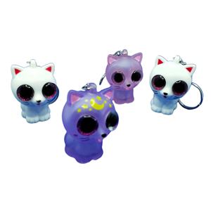 מיני Creative מקסימים עיצוב סופר חתול קפסולת צעצוע חתול Keychain - Product Image 1