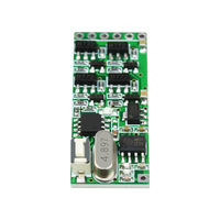 Commutateur de télécommande 433MHz module de contrôle de sortie de niveau 4 canaux module récepteur sans fil superhétérodyne basse puissance module rf