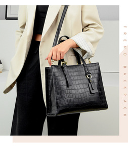 Customized Ladies Casual Solid Color Large Capacity <b>Tote</b> Bags Women Designer Handbags - Product Image 4