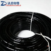 Kabel Komposit Hibrida Berkualitas 2 RG6 2 Cat6 Kabel Komunikasi Data Jaringan Terbundel Kabel Komposit Hibrida Terbundel