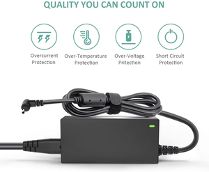 Adaptateur secteur 65W 19,5V 3,33A 4,5*3,0mm pour ordinateur portable, chargeur secteur compatible HP ENVY 17-J010US, connecteur bleu - Product Image 3