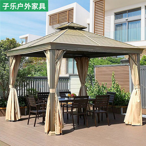 Pavillon extérieur, cour, véranda, <span class=keywords><strong>tente</strong></span> <span class=keywords><strong>de</strong></span> villa en alliage d'aluminium, <span class=keywords><strong>jardin</strong></span> extérieur, imperméable et pare-soleil, terrasse, toit - Product Image 2