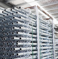 Puntal de Acero Ajustable Q235 de 2.0-3.6m, Galvanizado en Caliente, para Andamios y Soporte de Construcción