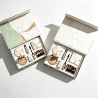 Emballage personnalisé en boîte magnétique pour ensemble de sérums de soin de la peau avec fournisseur d'emballages cosmétiques et de boîtes cadeaux haut de gamme
