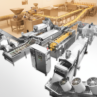 Industriële automatische machine voor het maken van verse aardappelchips, 100 kg/uur, inclusief productielijn voor zoete aardappelchips.