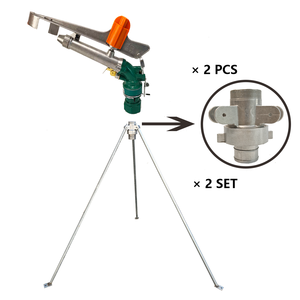 Kit de système d'irrigation SIK01 PY40, pompe à eau, tuyau plat en PE, accessoires, engrenage en aluminium robuste - Product Image 3