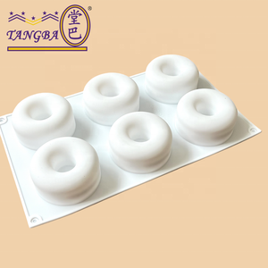 قالب موس سيليكون دائري من التانغبا ، قالب كيك لخبز الحلوى ، قوالب سيليكون مقاومة للحرارة العالية للخبز - Product Image 3