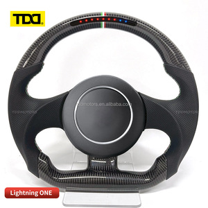 Volant en carbone TDD LED pour Lamborghini Gallardo, échappement en fibre de carbone véritable - Product Image 4
