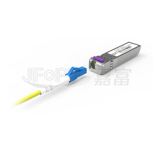 Transceptor de fibra óptica único SFP bidireccional de 1,25G para Cisco Compatible Diseño de baja potencia 20KM LC 1310/1550nm Transceptor - Product Image 2