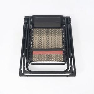 Modern Luxury <b>Zero</b> <b>Gravity</b> <b>Reclining</b> Sun Lounger Cup Holder Outdoor Garden Leisure Chair with Thick Cushion Foldable Hotel - Product Image 2