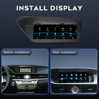 Radio de coche Android 14 DE 10,25 pulgadas, Cpu de 8 núcleos con GPS, Audio de coche, pantalla táctil, estéreo para Lexus ES 2013-2017