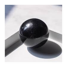 Hand-Polished Black Tourmaline Healing <b>Crystal</b> Sphere Factory Price Natural Black Tourmaline Decorative Ball for Sale - Product Image 4